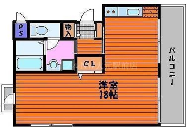 メゾンリーブルの物件間取画像